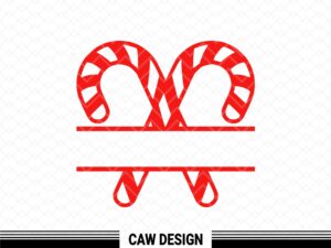 Candy Canes SVG