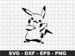 Cute Pikachu SVG Cricut File