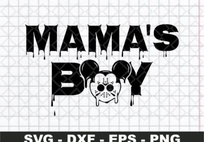 Disney Halloween SVG Mama's Boy, Drip, Horror Movie svg