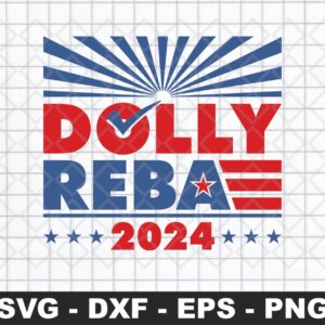 Dolly and Reba 2024 SVG file