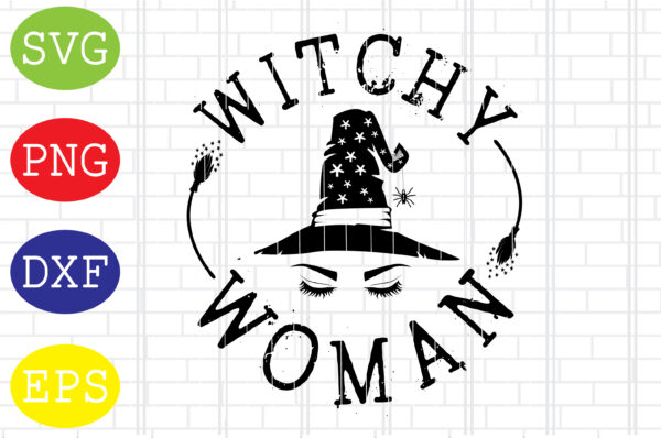 Fabrica 2 Converted 19 Vectorency Witchy Woman Svg, Spooky Svg, Cauldron Svg, Halloween Svg, Witch Svg, Ghost Svg, Png, Eps, Dxf Files