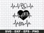 Heartbeat BTS SVG 2022
