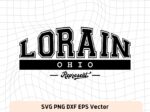Lorain Ohio State SVG