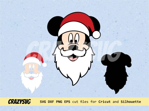 Mousie Claus SVG Disney Christmas Vectorency Mousie Claus SVG, Disney Christmas