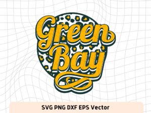 Packers Leopard Green Bay Football Svg PNG Sublimation file