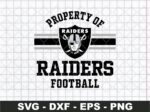 Property-of-Raiders-Football-svg-cricut-design-file