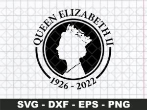 RIP Queen Elizabeth SVG