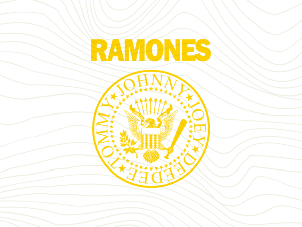 Ramones 2 Vectorency Ramones EPS Shirt Design Vector Music Ramones Band PNG Sublimation Design
