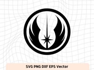 Star Wars Jedi Symbol Icon SVG
