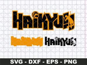 haikyuu logo svg