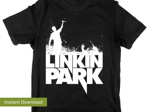 linkin park shirt design png and eps vector