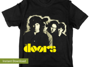 the doors png eps shirt design vector music the doors sublimation design
