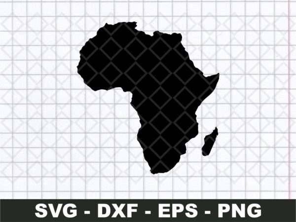 AFRICA SVG Vectorency Africa SVG