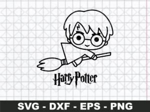 Best Harry Potter Chibi SVG