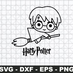 Best Harry Potter Chibi SVG