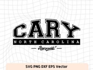 Cary North Carolina SVG