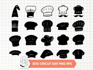 Chef Hat SVG Bundle Hat Clipart