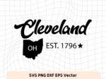 Cleveland Ohio State SVG