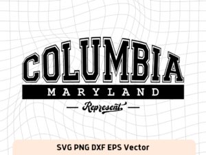 Columbia Maryland SVG