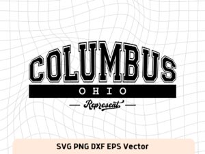 Columbus Ohio State SVG Cricut