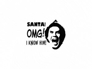 Elf! Santa! OMG! I Know Himpng JPG