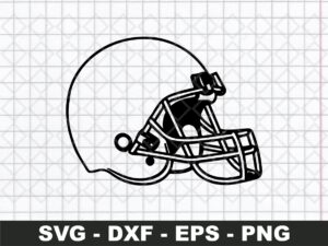 Football-Helmet-SVG-with-Outline-Head
