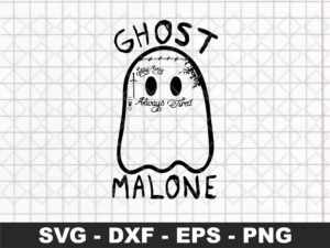 Ghost Malone SVG