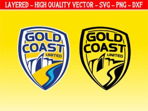 Gold Coast United svg