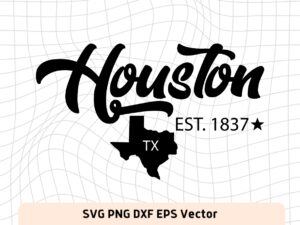 Houston Texas State SVG