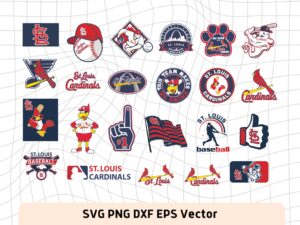 Louis Cardinals SVG Bundle, Easy to cut, complete and cheap