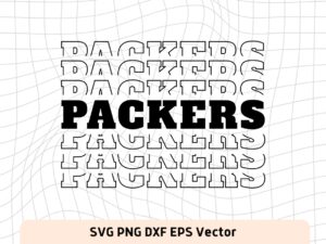 Packers SVG Mirror Style For Cricut, Sublimation and More file