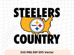 Pittsburgh Steelers Country SVG FILE