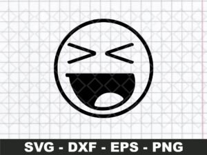 Smiley Face Image SVG Vector