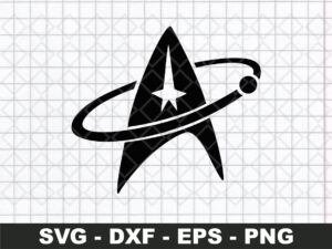 Trek Picard SVG Star Trek Logo Symbol