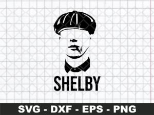 peaky blinders svg shelby silhouette clipart FILE