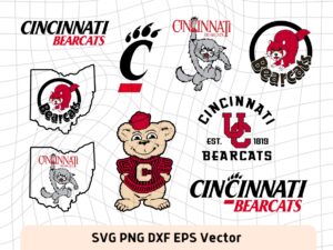 America University SVG Bundle Team Logos Clipart Vector