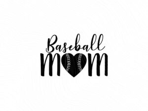 Baseball Mom SVG jpg