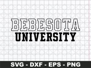 Bebesota University SVG