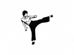 Bruce Lee svg, game of death karate martial arts JPG