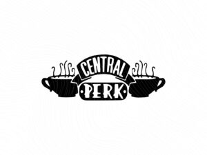 Central Perk svg, Friends svg, Friends frame JPG