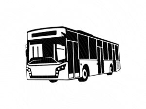City Bus SVG City Vehicles Clipart Vector