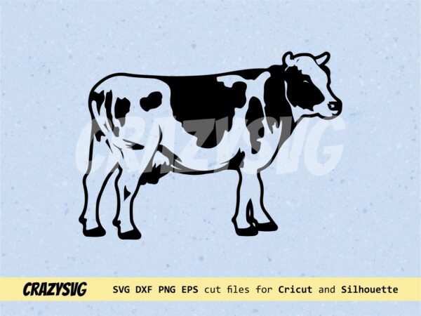 Dairy cattle cow svg