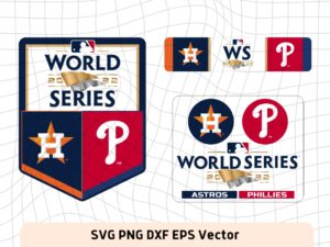 Houston Astros World Series SVG Bundle Cricut