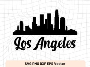 Los Angeles Skyline SVG