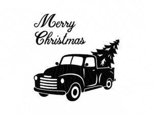 Merry-Christmas-Truck-SVG