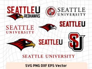 Seattle University SVG Redhawks SeattleU Clipart