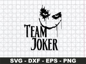 Team Joker SVG file