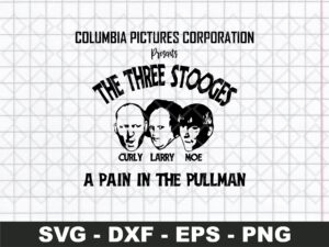 The Three Stooges SVG Cut File