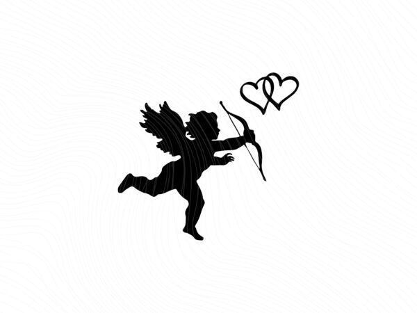 Valentine's Day Cupid SVG | Vectorency