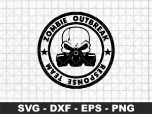 Zombie Outbreak Response Team PNG SVG